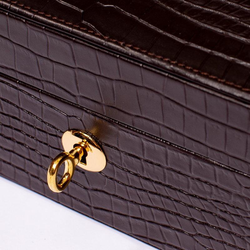 ラポート ロンドン(Rapport LONDON) Brompton Brown Five Watch Boxの画像