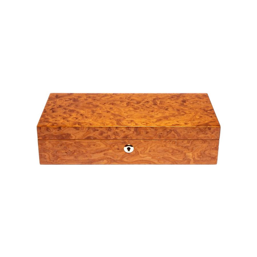 ラポート ロンドン(Rapport LONDON) Heritage Burr Walnut Five Watch Boxの画像