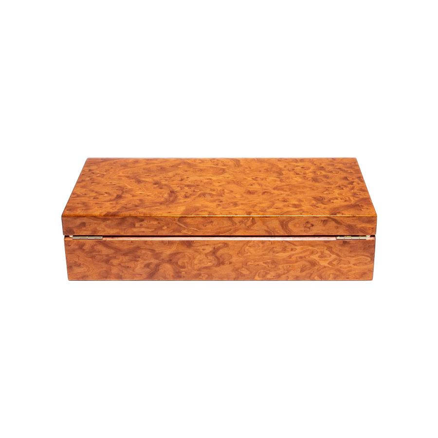 ラポート ロンドン(Rapport LONDON) Heritage Burr Walnut Five Watch Boxの画像