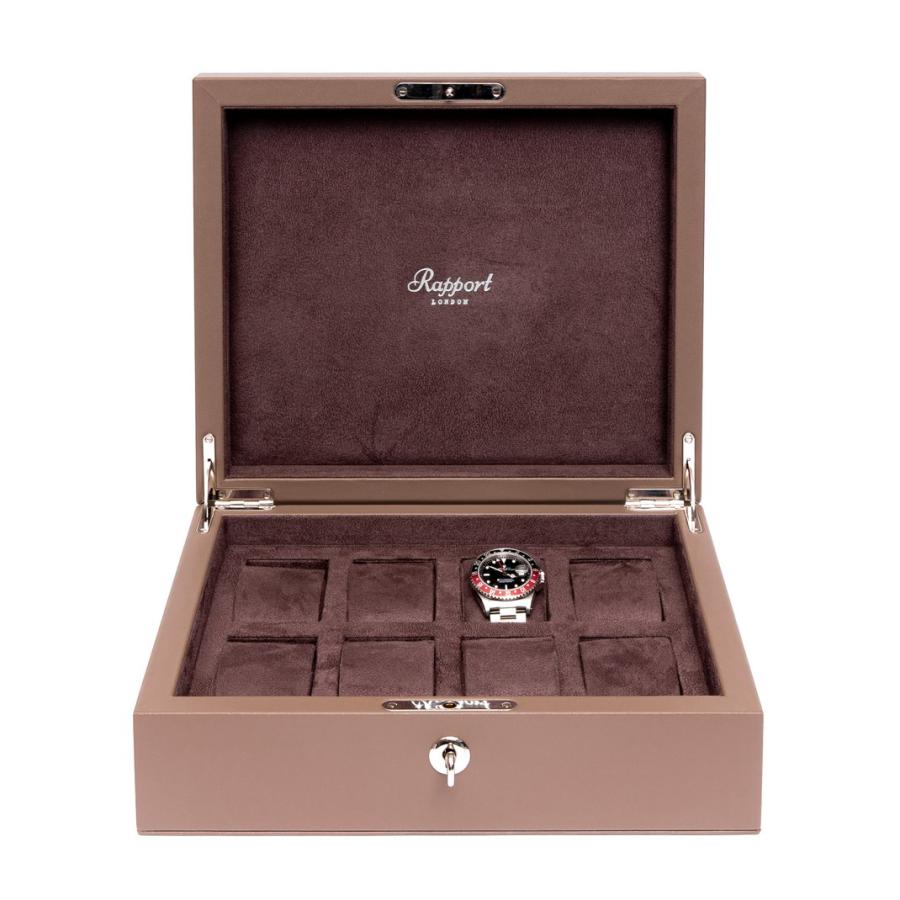 ラポート ロンドン(Rapport LONDON) Vantage Eight Watch Box in Earth