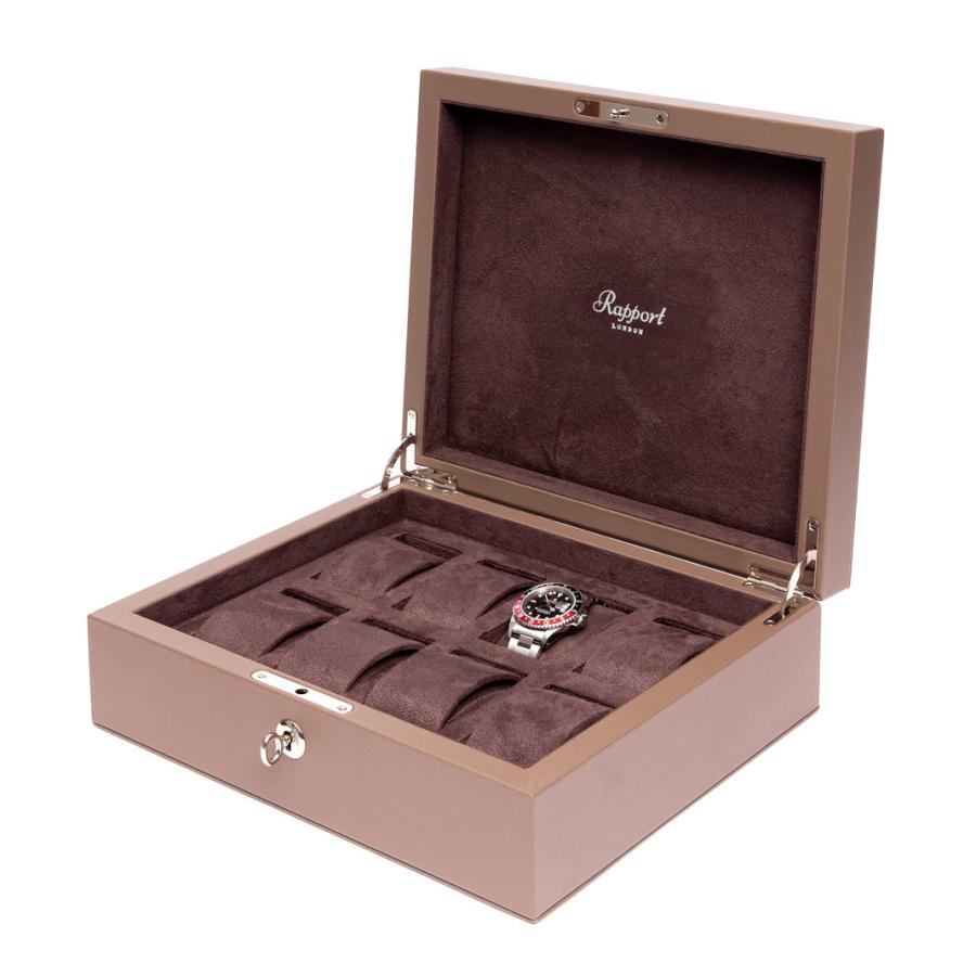 ラポート ロンドン(Rapport LONDON) Vantage Eight Watch Box in Earthの画像