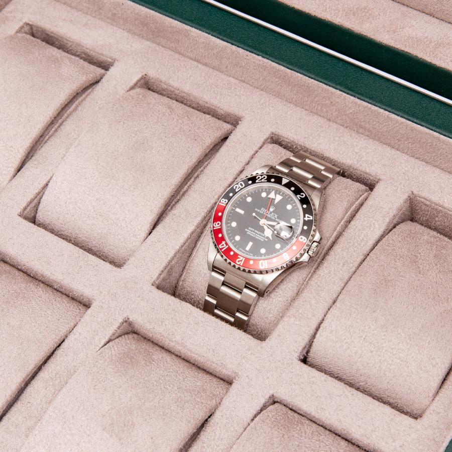 ラポート ロンドン(Rapport LONDON) Vantage Eight Watch Box in Serpentineの画像