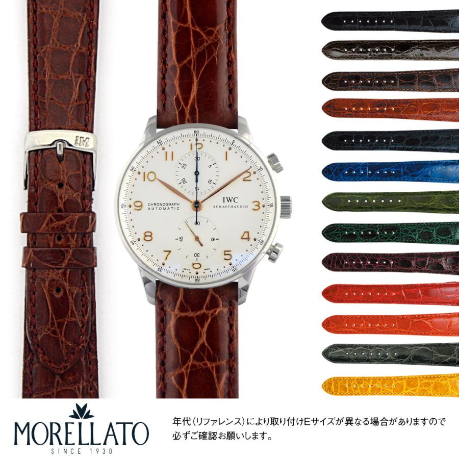 IWC 純正レザーベルト　ポルトギーゼ IWC ポルトギーゼ クロノグラフ用 20mm レザーベルト 茶 茶色