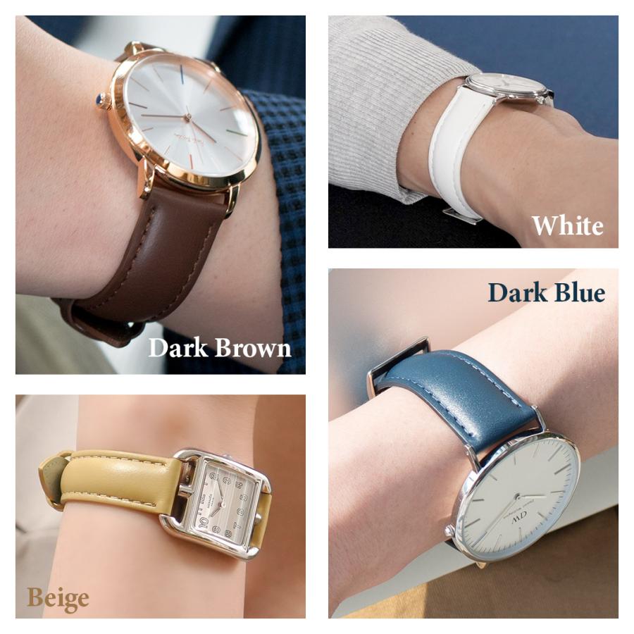 CASSIS（カシス） 腕時計ベルト バンド カーフレザー 本革 裏面防水