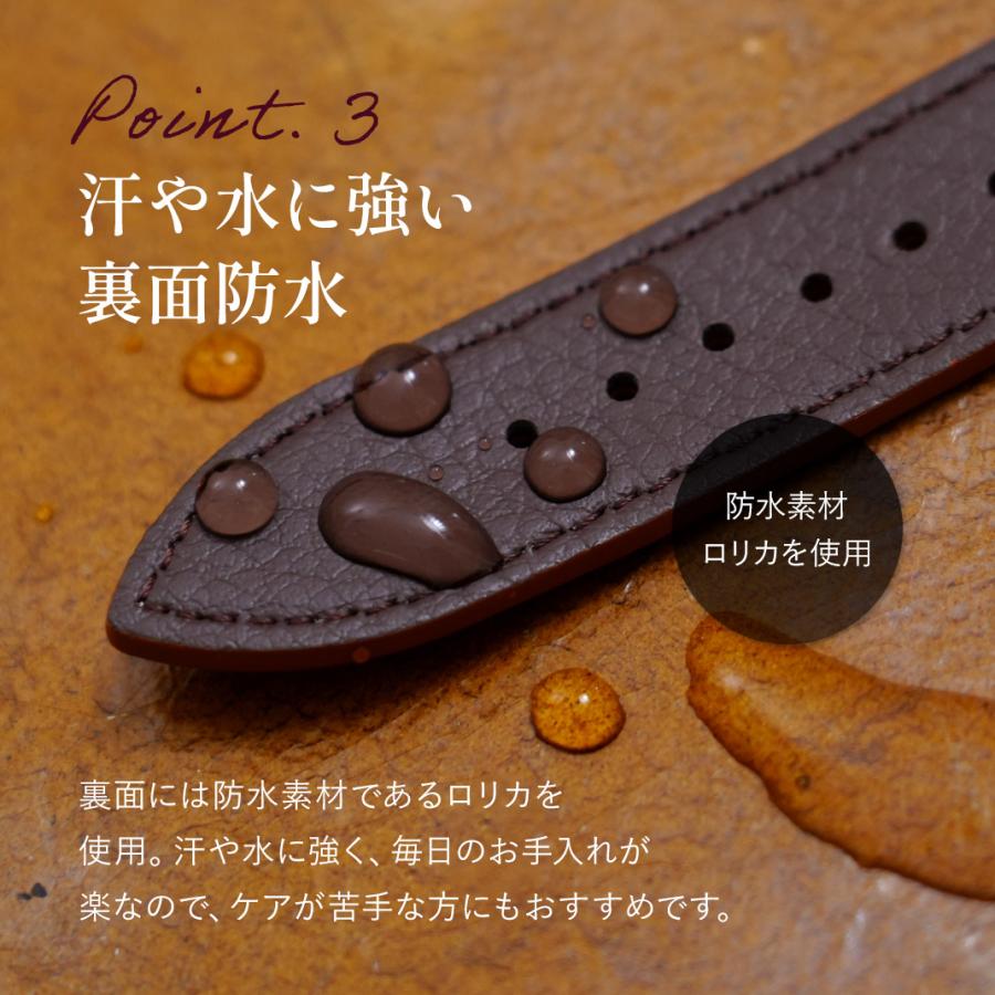アクセサリー Cassis CASSIS 腕時計ベルト バンド トスカーナレザー カーフ