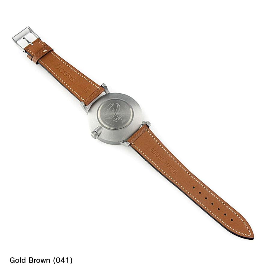 クラス14 用 KLASSE14 にぴったりの カシス BREST 革ベルト メンズ レディース 変え 牛革 時計バンド 替えベルト カーフ（エプソン） ベルト交換 腕時計バンド | CASSIS | 04