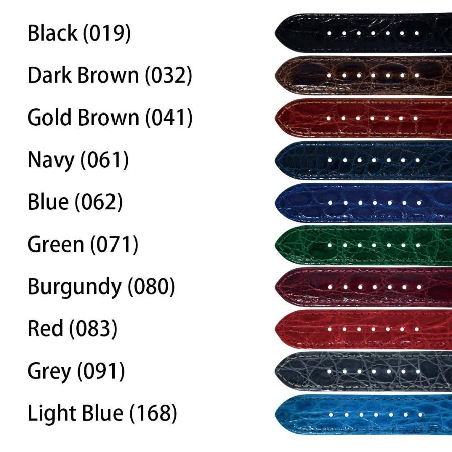 CASSIS（カシス） 時計ベルト カイマンクロコ (ワニ革) HEIDENHEIM