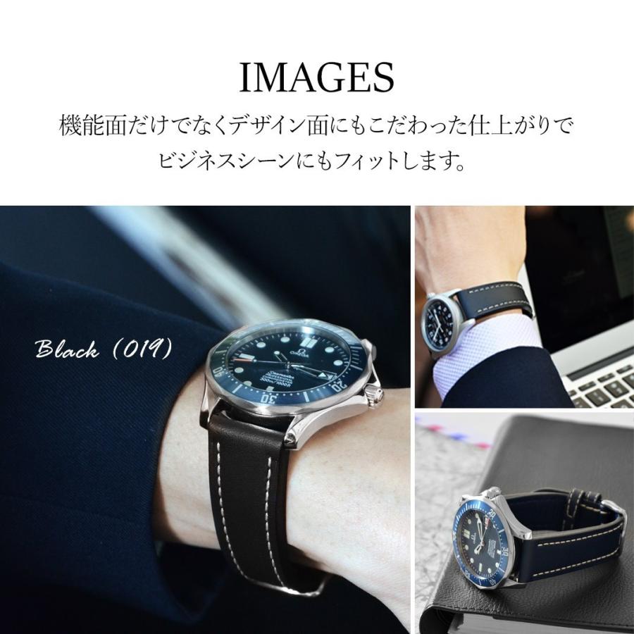 CASSIS（カシス） 腕時計ベルト バンド カーフレザー 牛革 水深100m