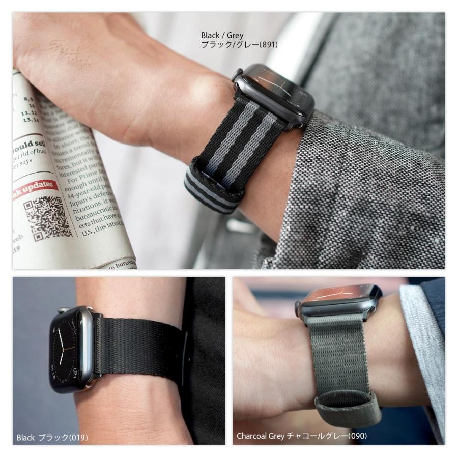 アップルウォッチ バンド ナイロン ベルト くすみカラー NICE ニース レディース カシス  40mm 41mm 42mm 44mm 45mm 46mm 49mm | CASSIS | 06
