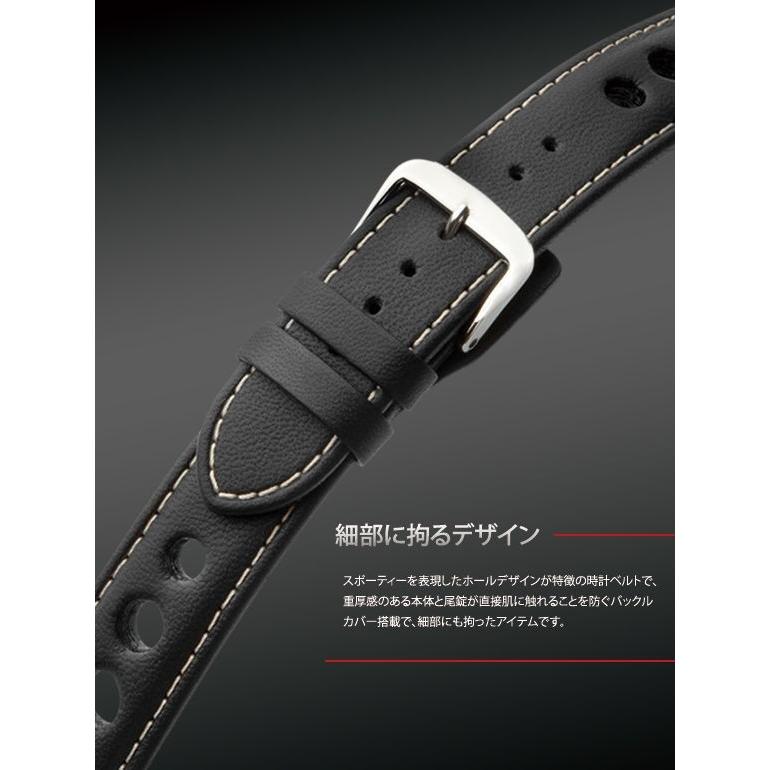 ブランド通販 U1205 生活防水 牛革 カーフ 時計ベルト 時計バンド 腕時計 交換 金属ベルト