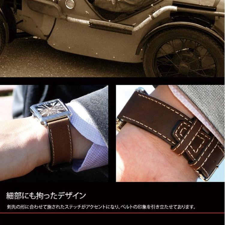 ハンドメイド パネライ など用 以外も 時計ベルト ヴィンテージ