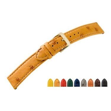 時計 ベルト 腕時計ベルト オーストリッチ 16mm 17mm 18mm 19mm 20mm