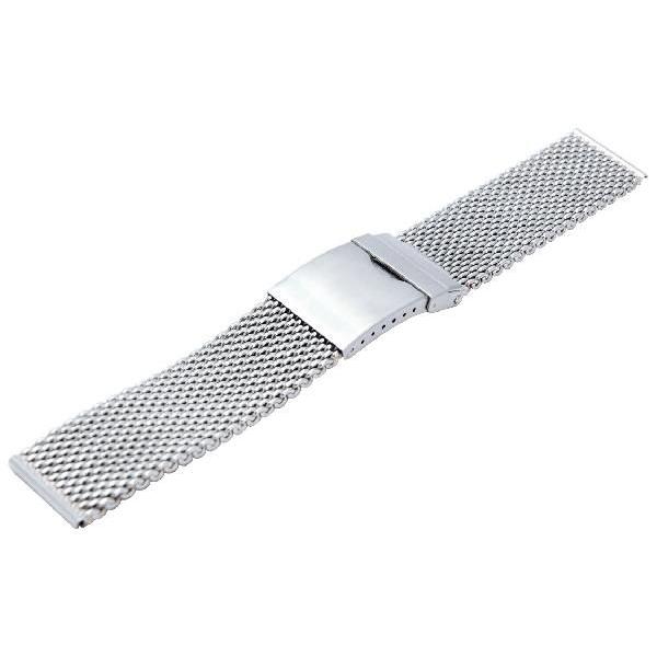 時計ベルト 時計バンド カシス製腕時計ベルト メッシュサテン 腕時計ベルト スマートウォッチ ステンレス メタル 腕時計用バンド 交換用ベルト 腕時計用ベルト