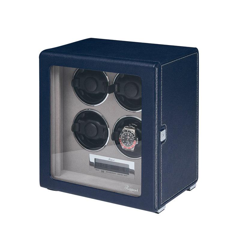 ラポート ロンドン(Rapport LONDON) Watch Winder Four Leather Blueの画像