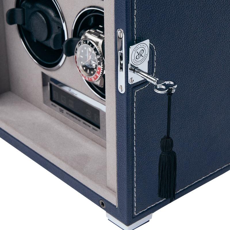 ラポート ロンドン(Rapport LONDON) Watch Winder Four Leather Blueの画像