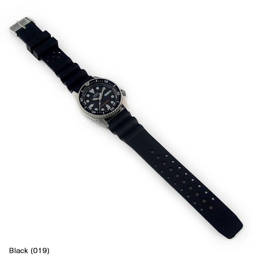 SEIKO ダイバーズウォッチ ラバーベルト 200m防水 SEIKO セイコーダイバー 用 完全防水 Diver にぴったりの カシス