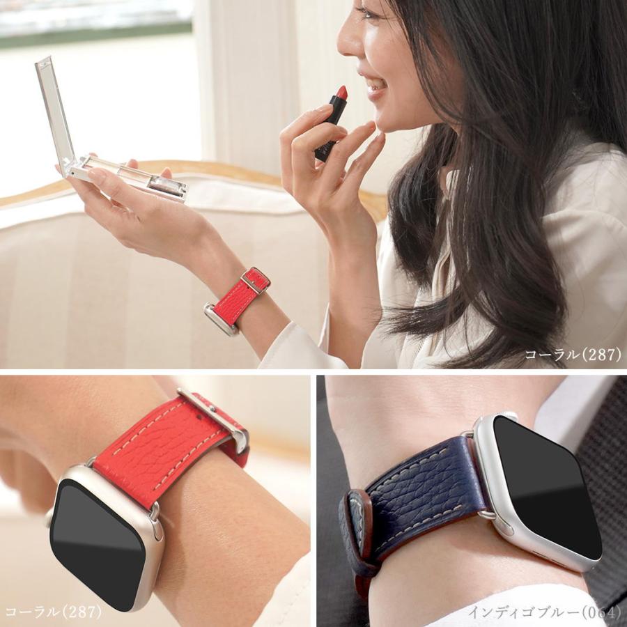 Apple Watch アップルウォッチ バンド レザー ベルト おしゃれ カーフ