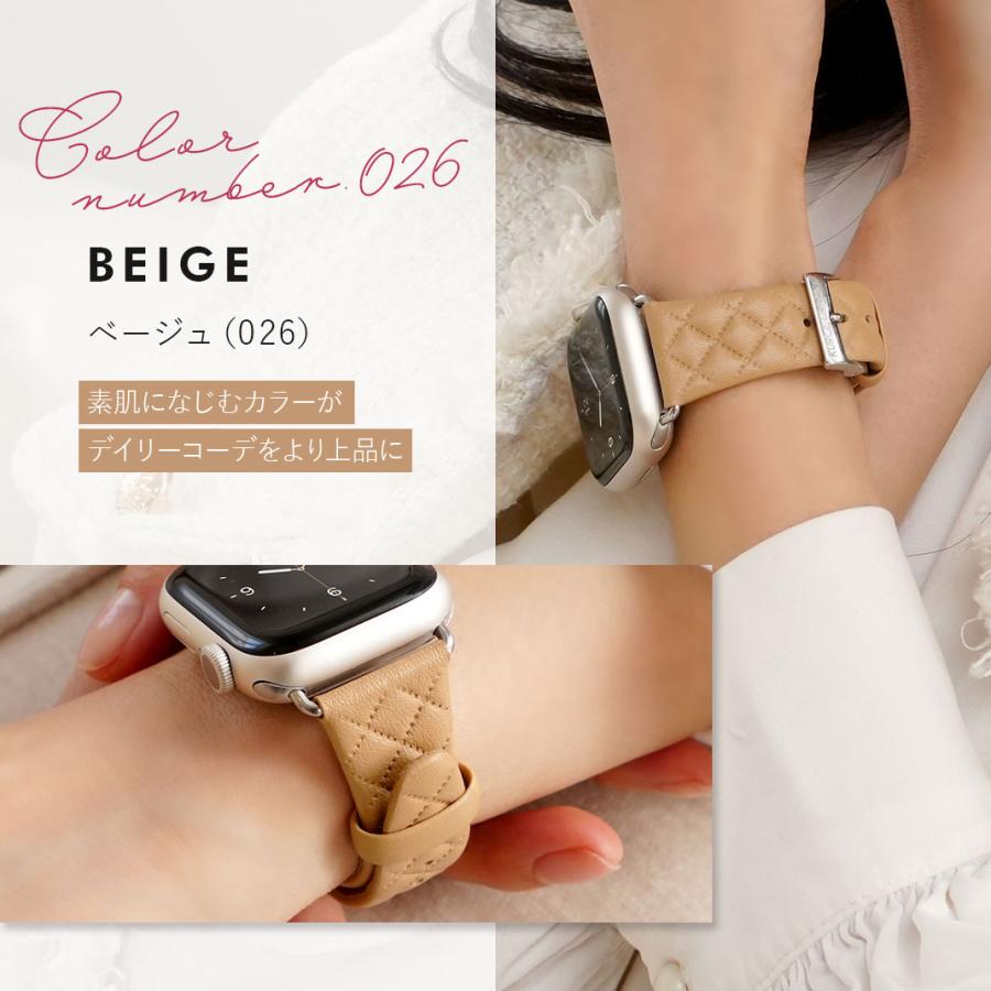 40mm38mm●アップルウォッチ用カスタムカバーベルトセットキルティングレザー Apple Watch アップルウォッチ バンド apple watch ベルト