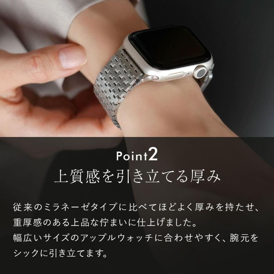 Apple Watch アップルウォッチ バンド ステンレス apple watch ベルト