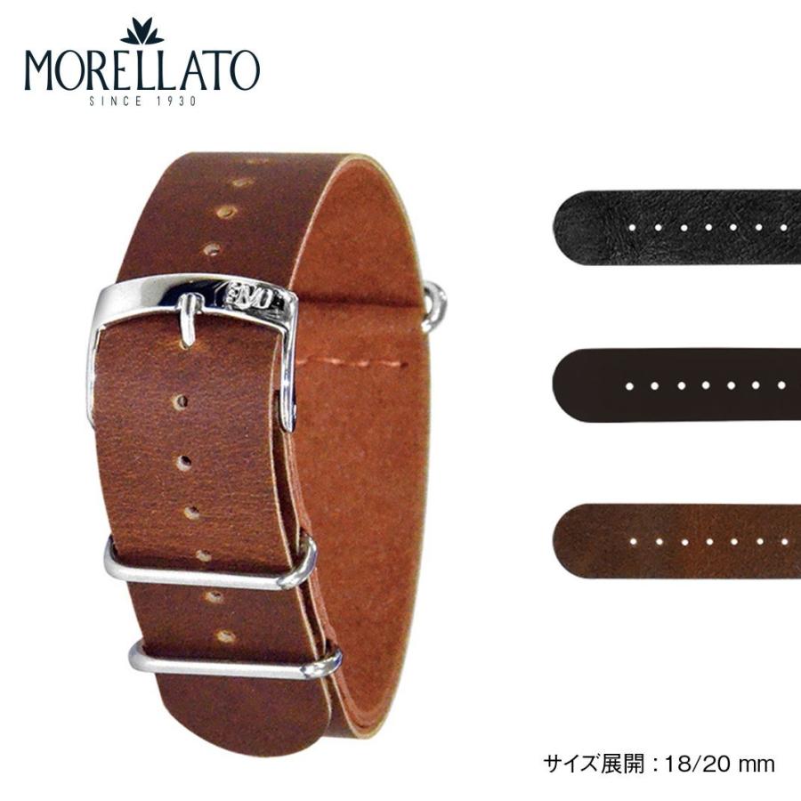 腕時計ベルト バンド 交換 牛革 メンズ Nato mm 18mm Morellato Lista X X Mano A Mano 時計ベルト専門店 通販 Yahoo ショッピング