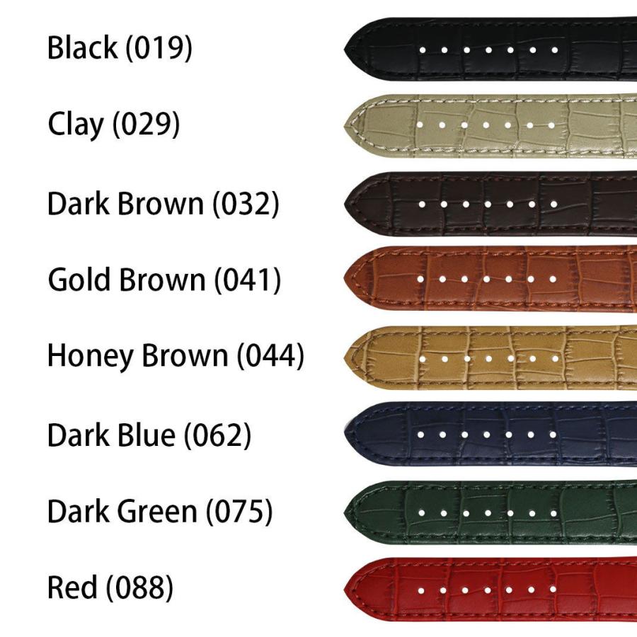 MORELLATO 腕時計ベルト バンド カーフレザー 本革 クロコ型押し 14mm