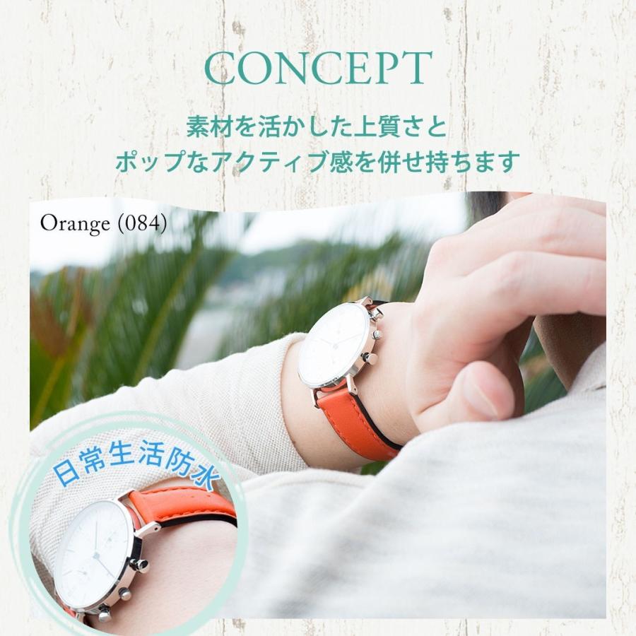 腕時計ベルト バンド カーフレザー 生活防水 本革 メンズ 18mm 20mm 22mm 24mm イタリア モレラート社製  交換の画像