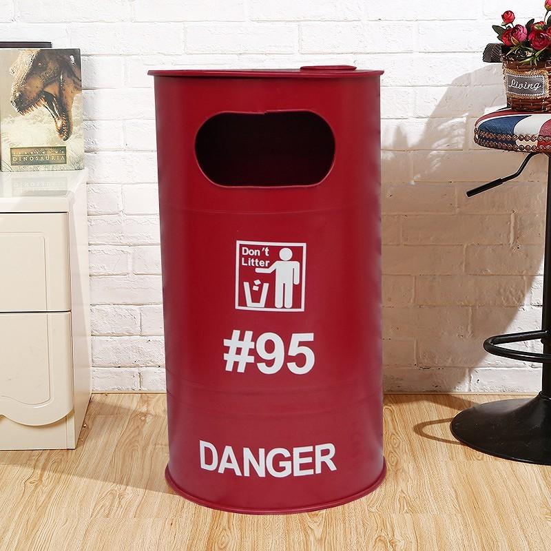 【新品】アメリカンレトロ ドラム缶 半円 ゴミ箱 ダストボックス ダストビン 27l インテリア アメリカン アメリカン レトロ ゴミ箱 おしゃれ ドラム缶 半円 ダストボックス