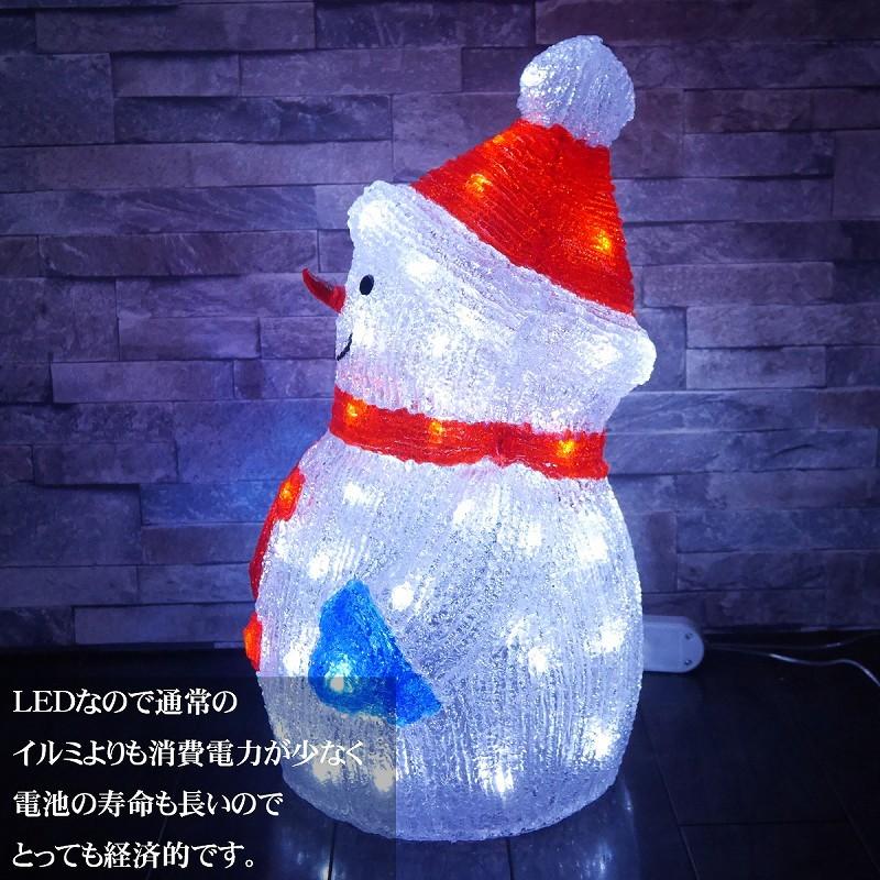 インテリア/住まい/日用品 その他 LED雪だるまLEDライトUSB電源式