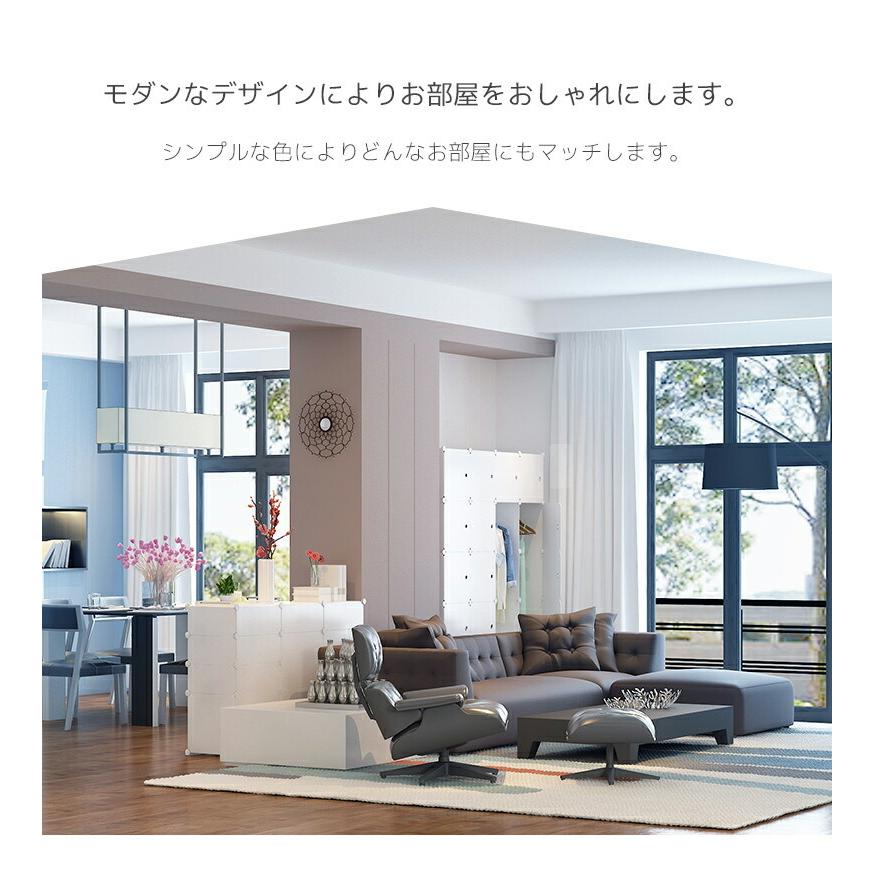 ハンガーラック 木目 グレー クローゼット 衣装ケース 収納棚 組み立て式 大容量 収納ボックス ケース 防水 プラスチック HR-09MO|manolla-japan|06