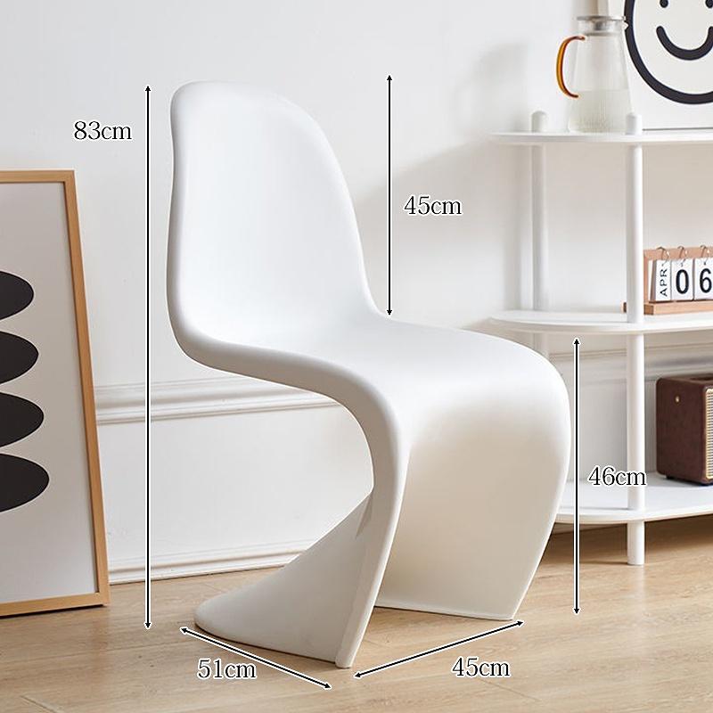 座椅子　ヴェルナーパントン　タタミチェア 木製シンプルデザイン座椅子 グレー ダイニングチェア パントンチェア スタッキングチェア おしゃれ