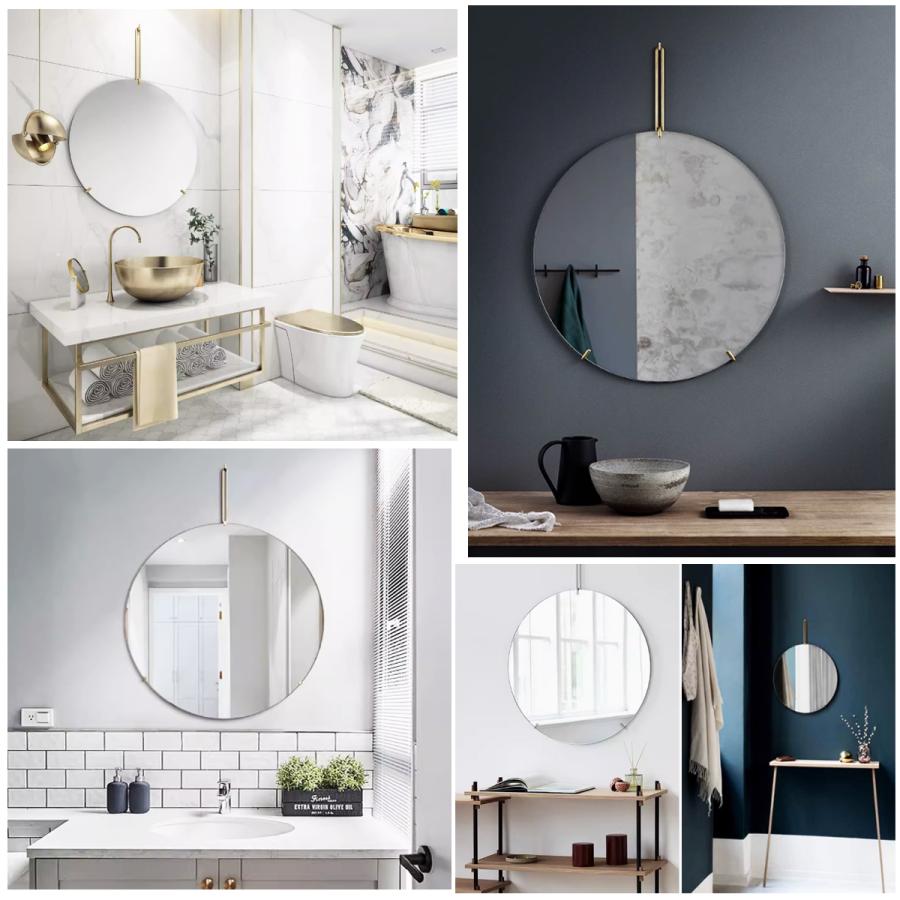 鏡 壁掛け ウォールミラー 丸 WALL MIRROR 北欧 壁掛けミラー