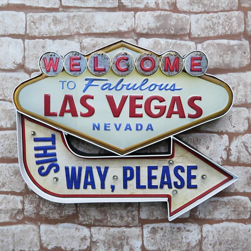 アメリカン雑貨 立体看板 ウォールサイン ブリキ風 アメリカンレトロ