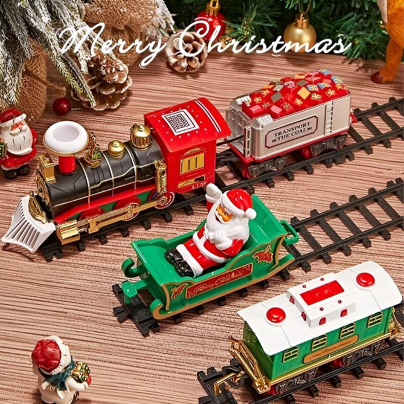 18予約】クリスマス 飾り トレイン 列車セット 動く 電気列車 ツリー