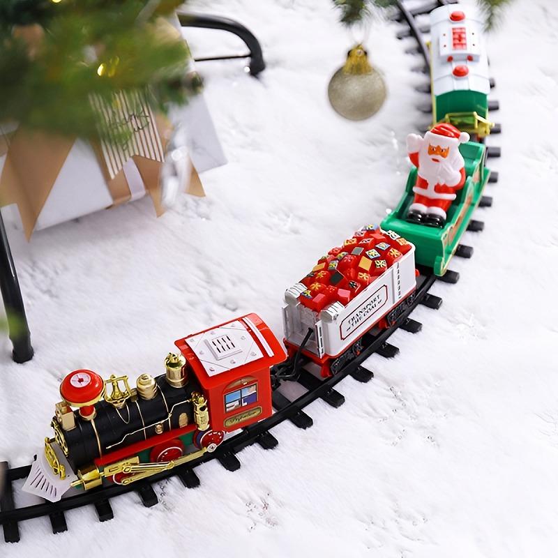 18予約】クリスマス 飾り トレイン 列車セット 動く 電気列車 ツリー