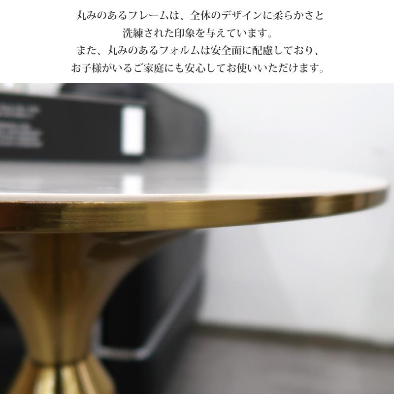 サイドテーブル おしゃれ 大理石 北欧 大理石調 大理石テーブル 透明