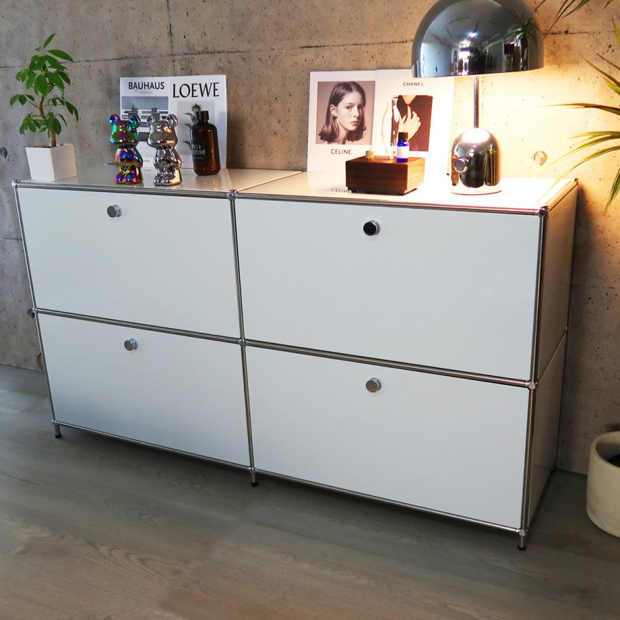 ハラー サイドボード リプロダクト Module2×2 北欧 組み立て 2連2段 幅  