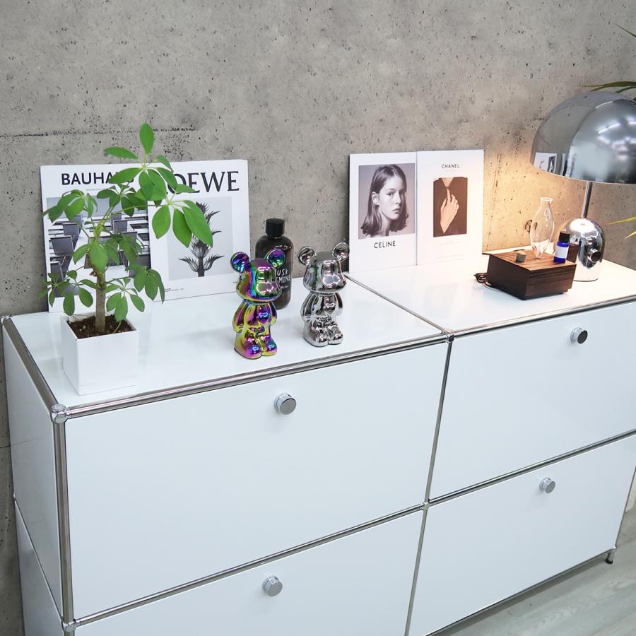 ハラー サイドボード リプロダクト Module2×2 北欧 組み立て 2連2段 幅  