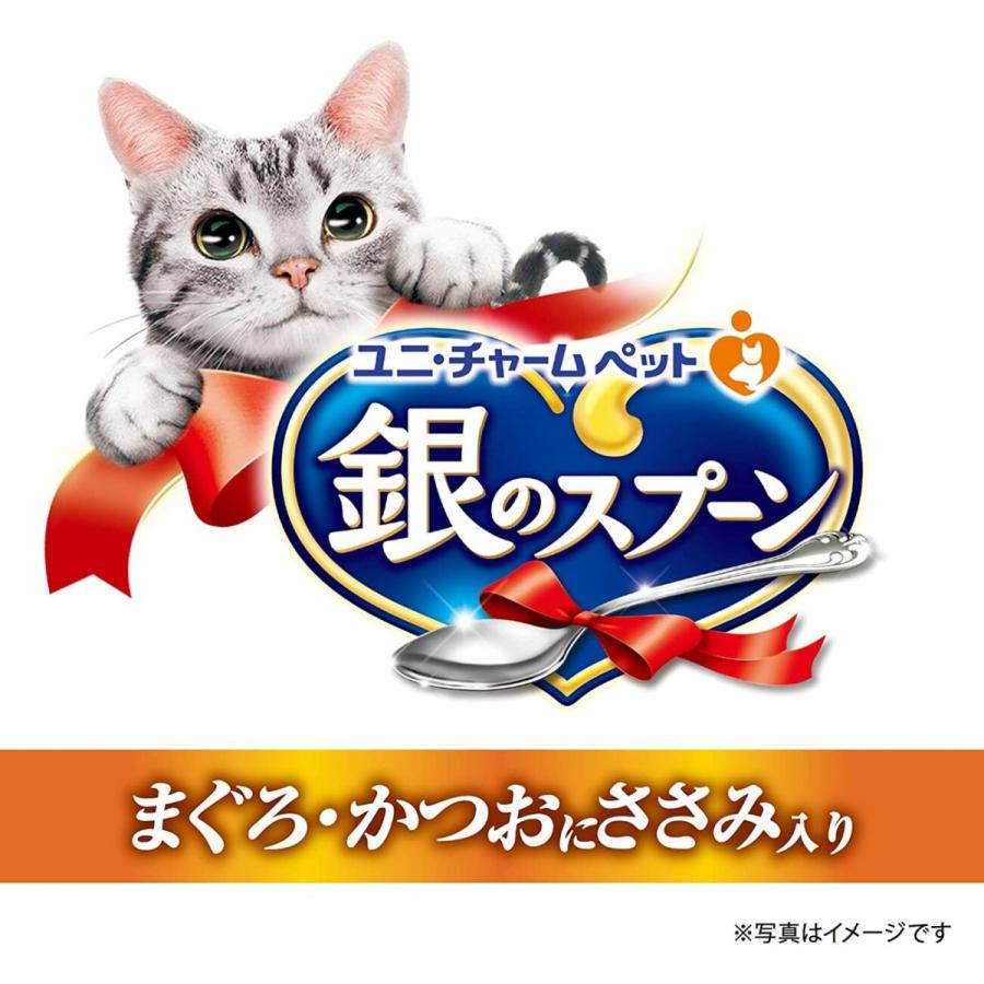 銀のスプーン 缶 まぐろ・かつおにささみ入り 70g×48個入 (ケース販売