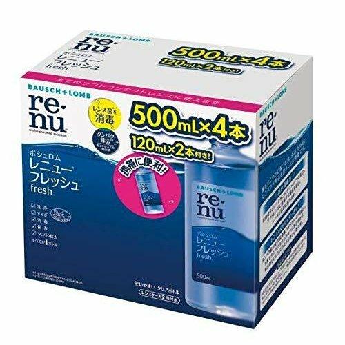 ラシュレ 40g 医薬部外品 ２本セット レニュー 2箱 ボシュロム フレッシュ 500mL x 8 本 + 120mL 4