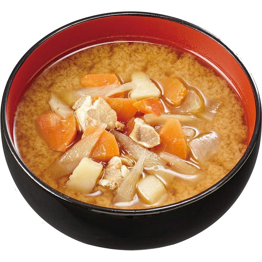 【100食入】とん汁　豚汁 100食　味噌汁　神州一味噌 楽天市場】【ふるさと納税】 ＼味噌作り100年！ 神州一味噌