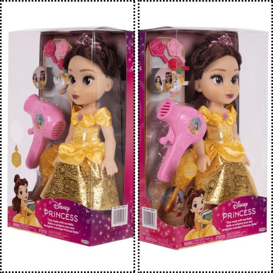 ディズニープリンセス Disney Princess ベル 人形 ヘアケアセット