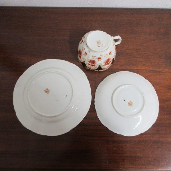 希少 イギリス アンティーク ロイヤルアルバート 創業1896年-1904年 カップ ソーサー トリオ 英国製 tableware 1095sbの画像