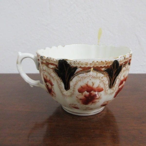 希少 イギリス アンティーク ロイヤルアルバート 創業1896年-1904年 カップ ソーサー トリオ 英国製 tableware 1095sbの画像