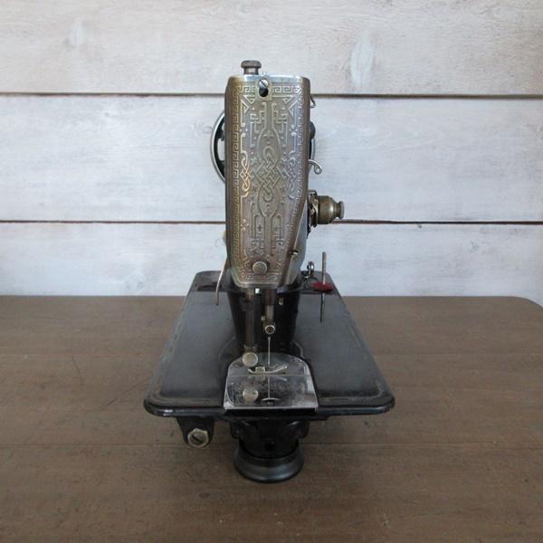ドイツ製 SINGER シンガー ミシン 手回しミシン アンティーク