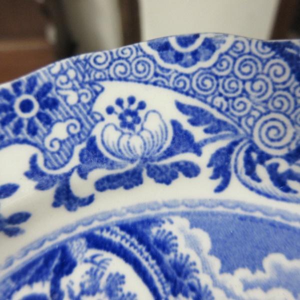 SPODE スポード ブルーイタリアン ケーキプレート　&ケーキサーバー　新品 イギリス製 SPODE スポード ブルーイタリアン ケーキプレート ブルー