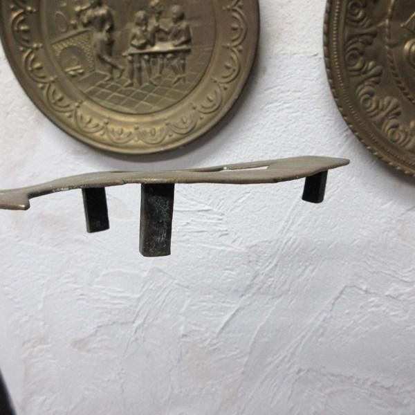 〔Final Price〕フランスアンティーク｜真鍮のトリベット イギリス アンティーク 真鍮 ブラス トリベット 鍋敷き ポットスタンド