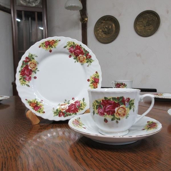 イギリス キッチン雑貨 ROYAL NORFOLK トリオ 6客セット カップ イギリス キッチン雑貨 ROYAL NORFOLK トリオ 6客セット カップ