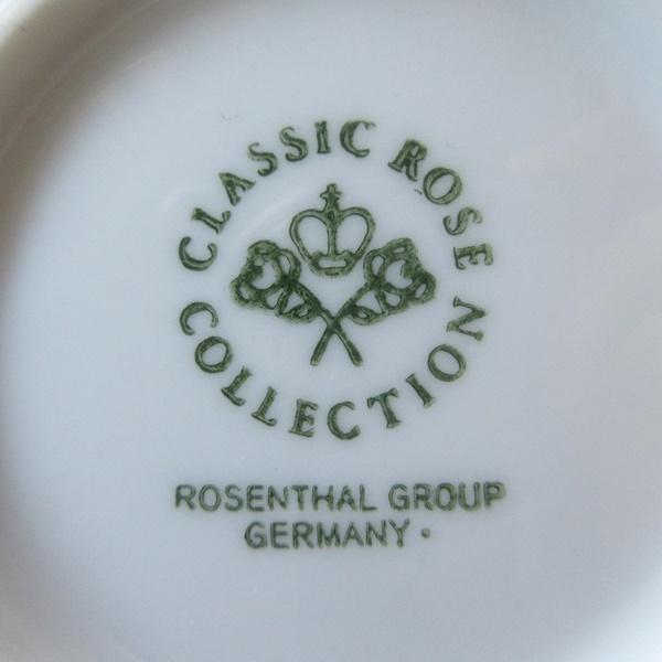 ドイツ製 Rosenthal ローゼンタール クラシックローズコレクション 