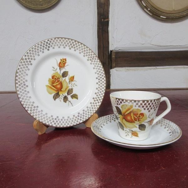 イギリスアンティーク Alfred Meakin バラ柄 ボウル24cm 【公式通販】
