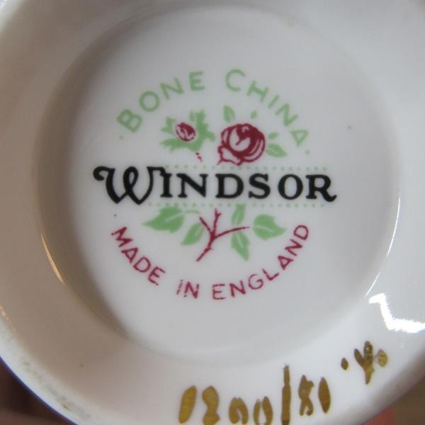 陶器 イギリス イギリス製 ウィンザー陶器 カップ＆ソーサー 茶器 ティーカップ